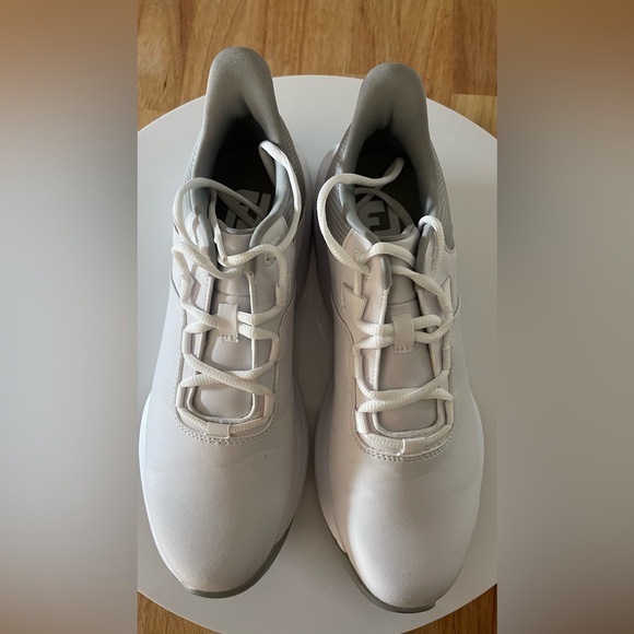 FootJoy Women's Prolite Golf Shoe, White/Light Grey, 10 Narrow - Picture 4 of 6